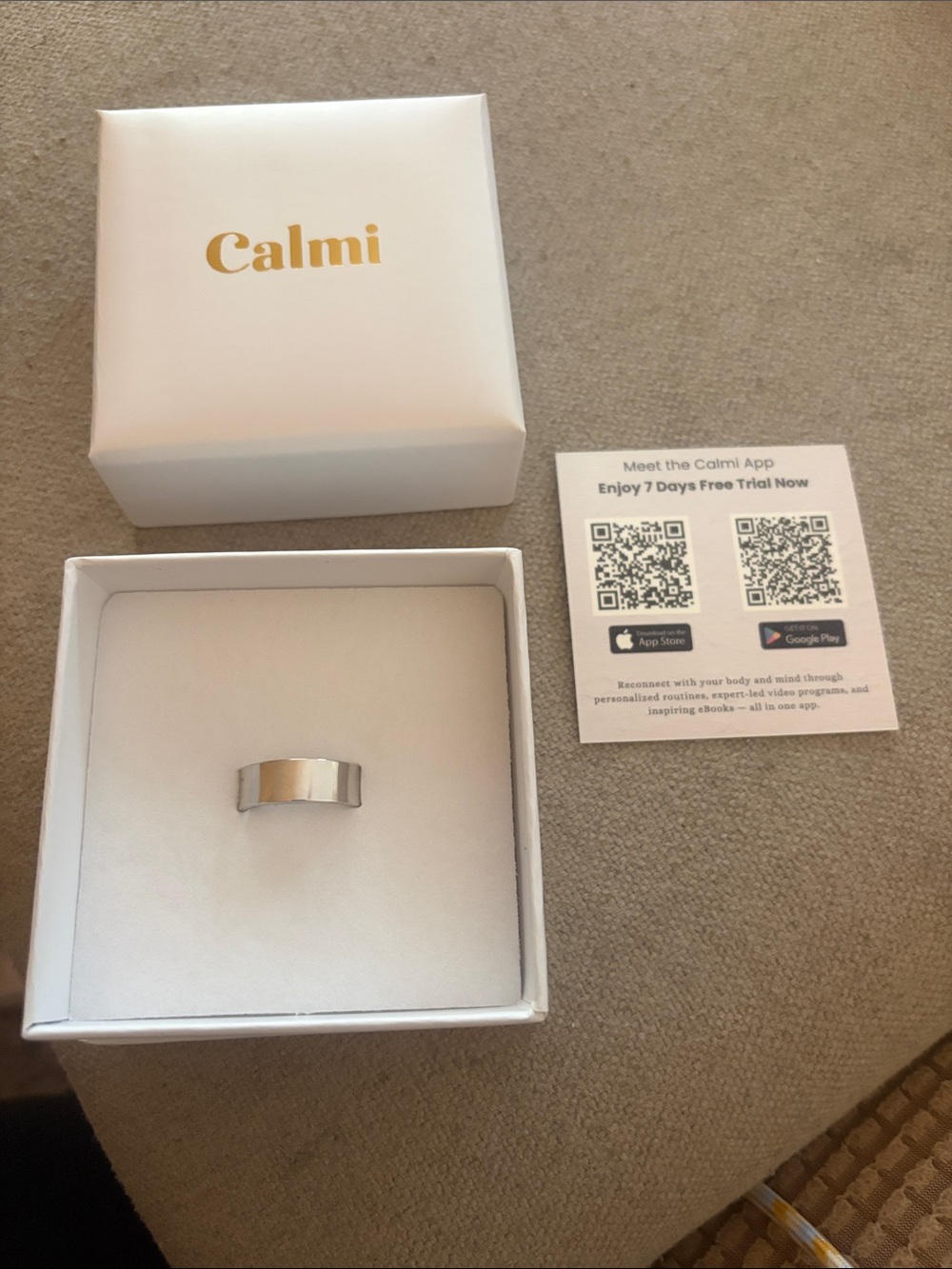 Silver Wellness Ring - Silver